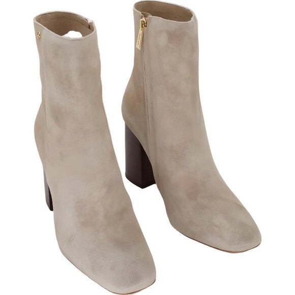 Michael Kors Hazel Camel Block Heel Booties for Women Size 9 M - Picture 1 of 6